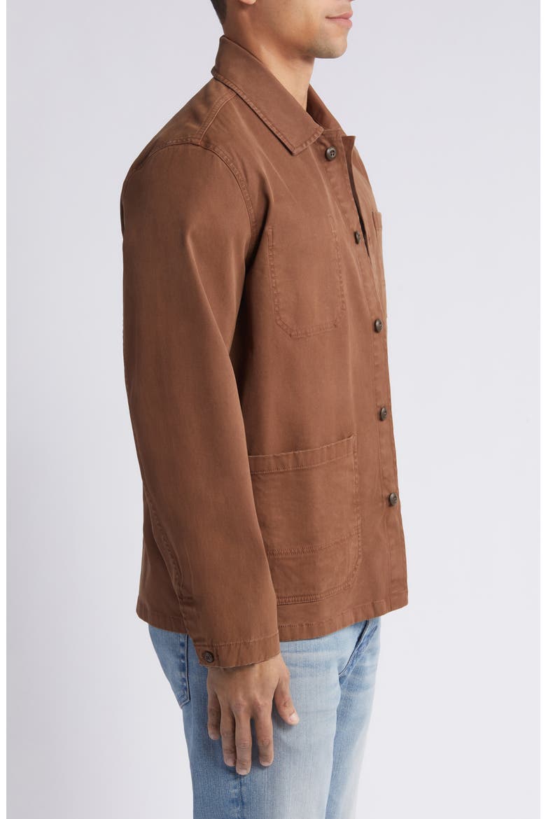 Comfort Twill Chore Jacket, Alternate, color, CEDAR PEAK