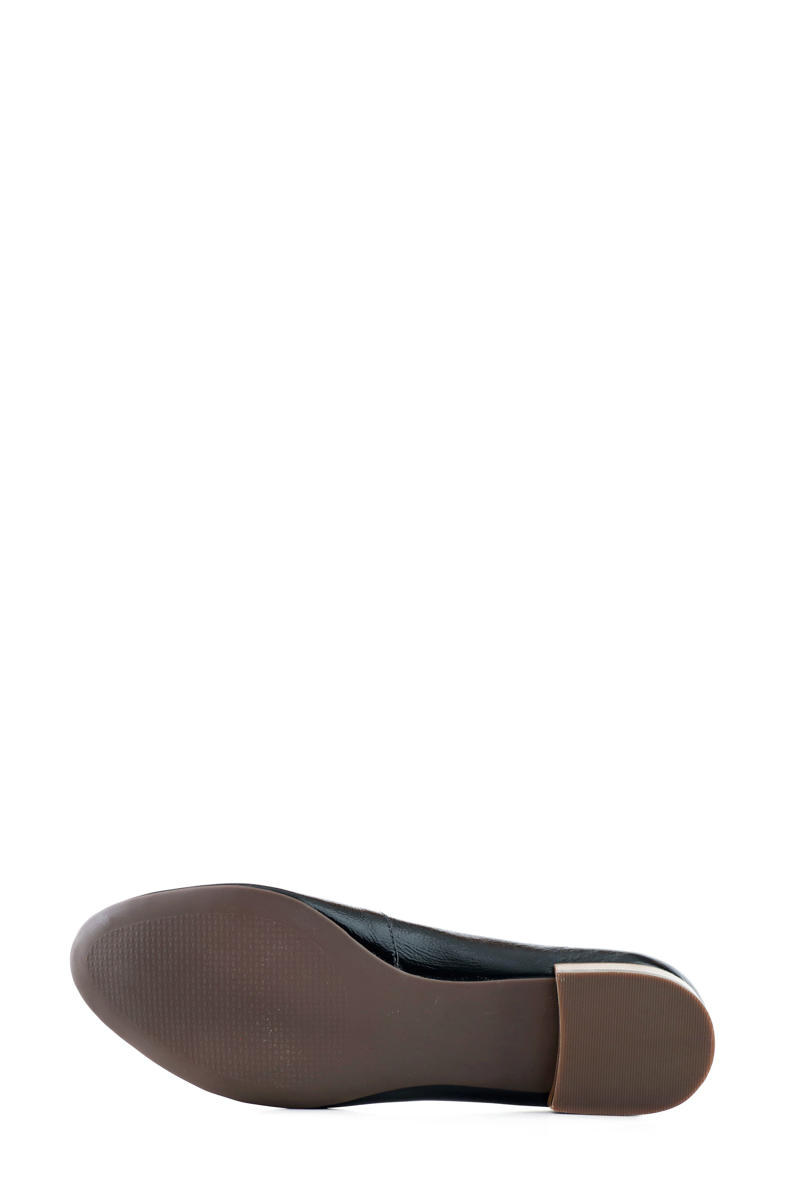 Ferris Flat, Alternate, color, BLACK SVELTE PATENT