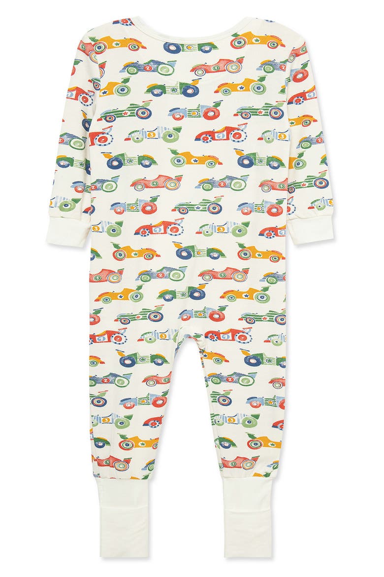 Kids' Race Car One-Piece Pajamas, Alternate, color, MULTI