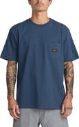 RVCA Americana Pocket Label Cotton T-Shirt