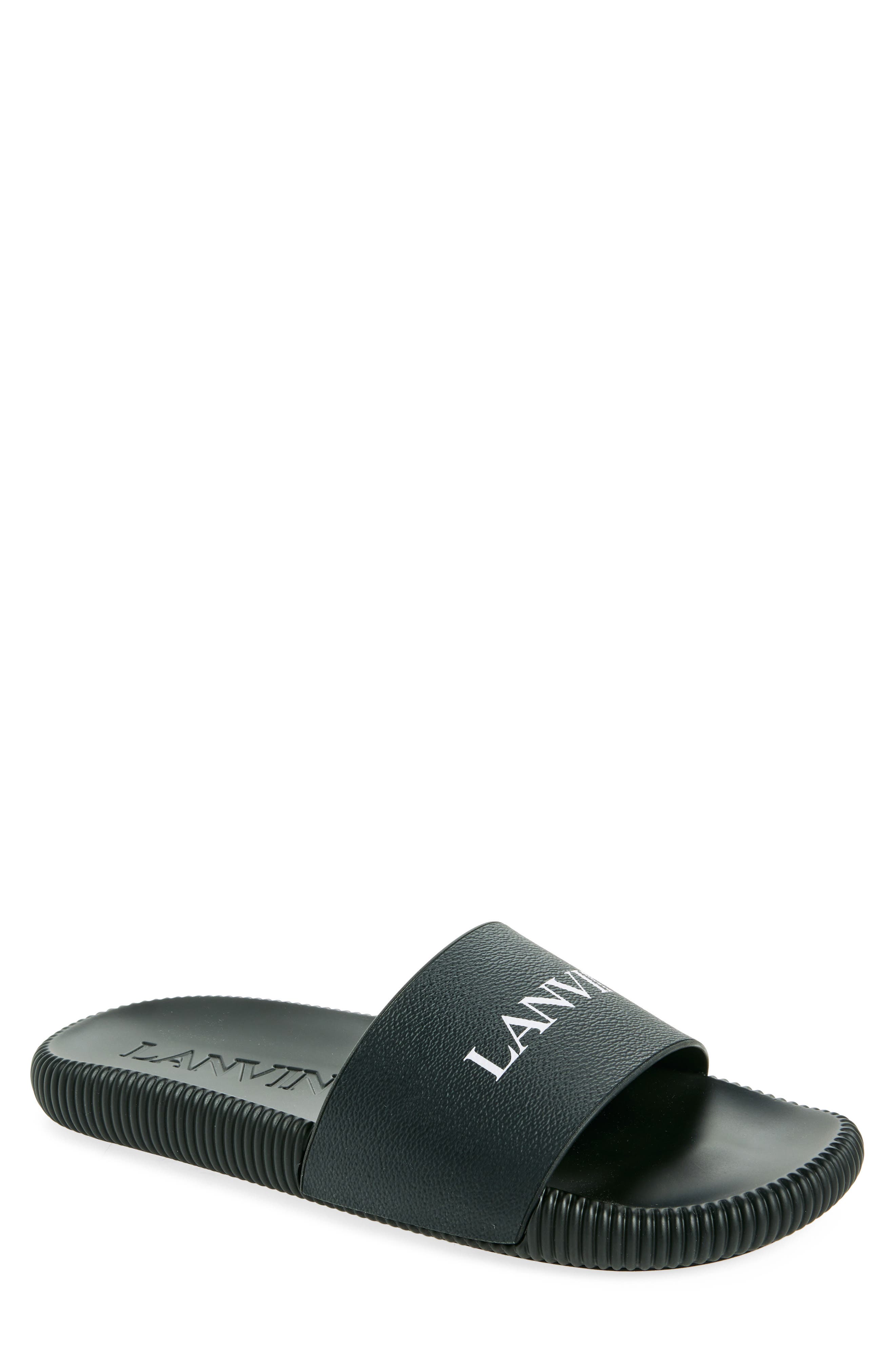 Lanvin Arpege Slide Sandal, Main, color, 