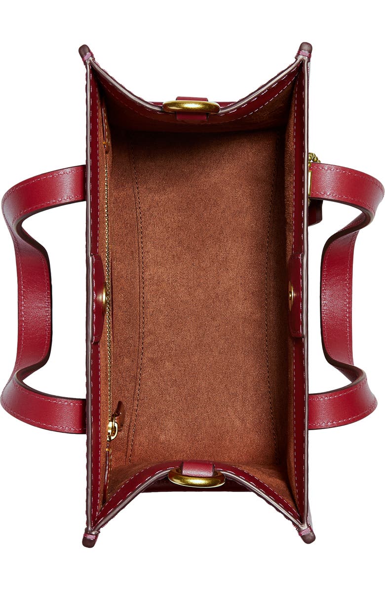 COACH Signature Coated Canvas & Hearts Field Tote, Alternate, color,