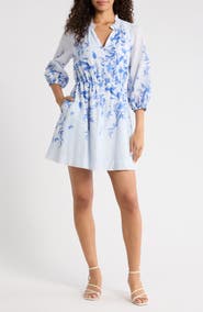 SUGARLIPS Fernie Field Sarie Cotton Minidress