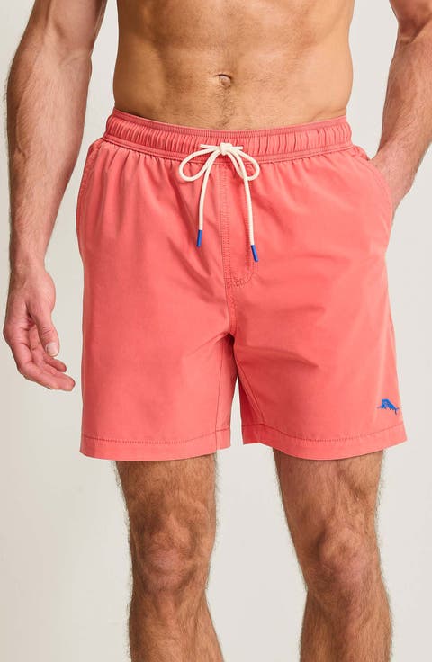 Naples Valley Garment Dyed 6-Inch Performance Swim Trunks