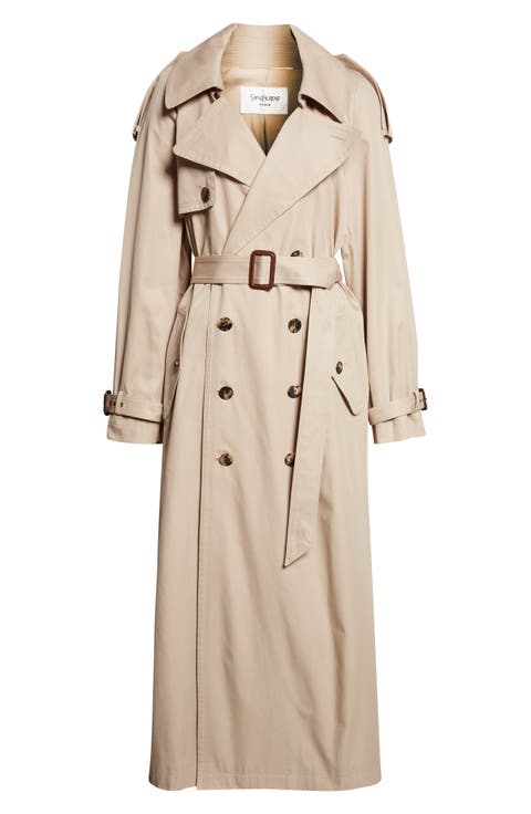 Double Breasted Trench Coat