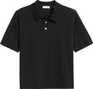 FRAME Cotton Pique Polo