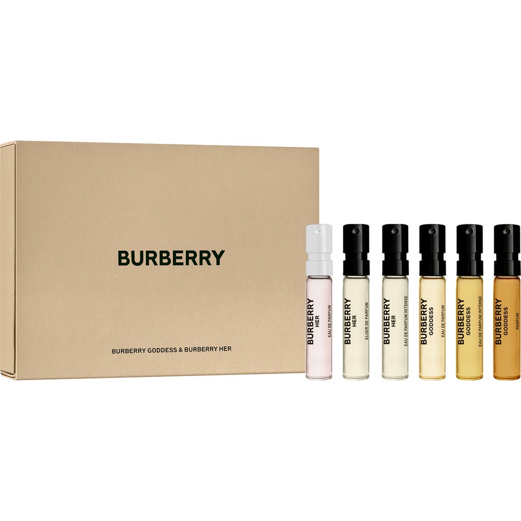 Burberry Fragrance Discovery Gift Set In Transparent