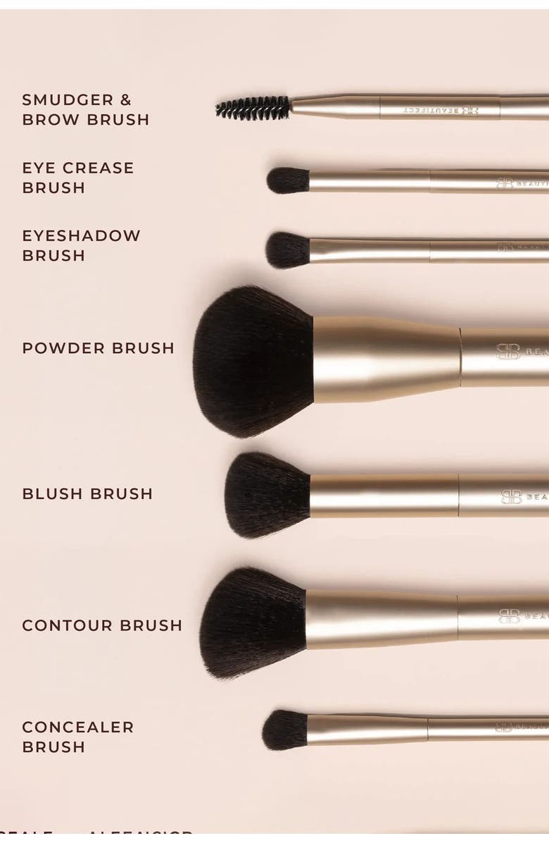 Beautifect Professional Brush Collection, Alternate, color, Gold Finish