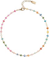 NATIVE GEM Neon Rainbow Opal Necklace