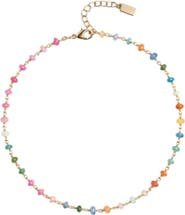 NATIVE GEM Neon Rainbow Opal Necklace