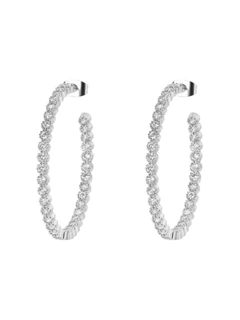 Crystal Hoop Earrings