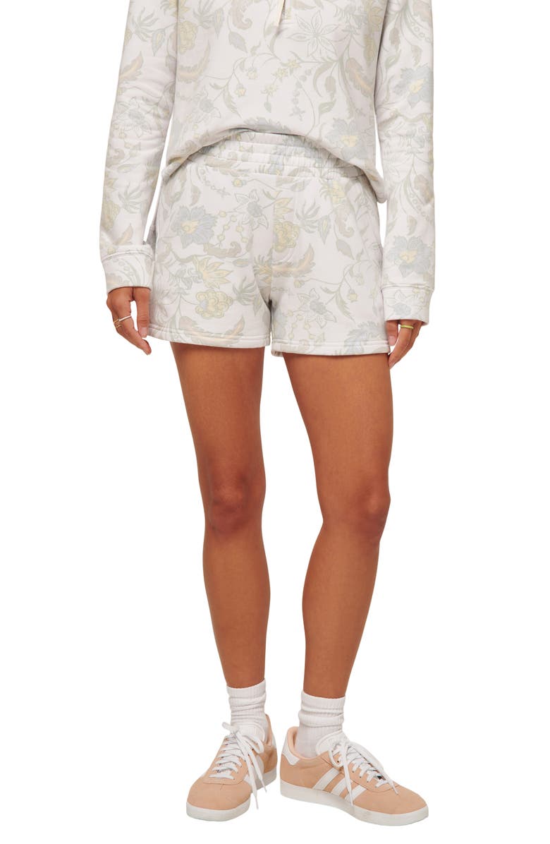 TravisMathew San Lorenzo Floral Knit Shorts, Alternate, color, 