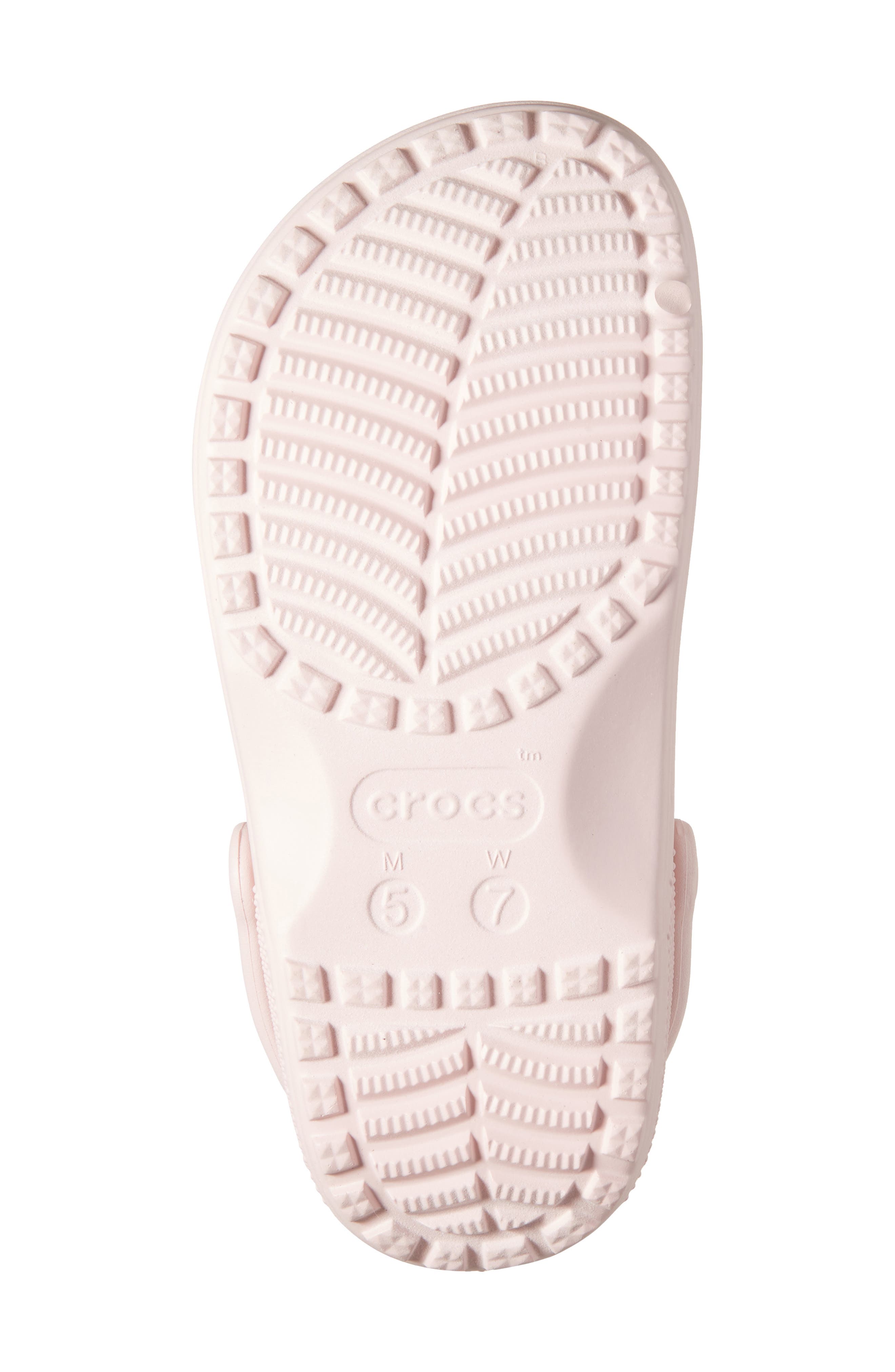 CROCS Classic Crafted Floral Clog, Alternate, color, Cotton Candy