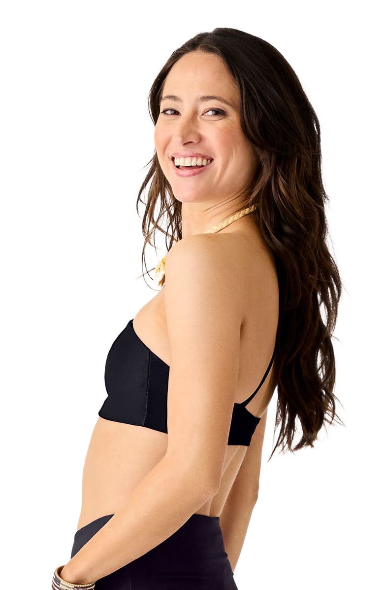 Carve Designs Bondi Compression Top, Alternate, color, Black