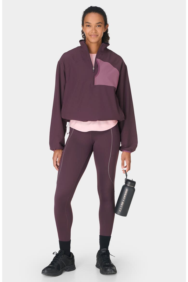 Half-Zip Pullover, Alternate, color, NEPTUNEPURPLE ARGYLEPURPLE