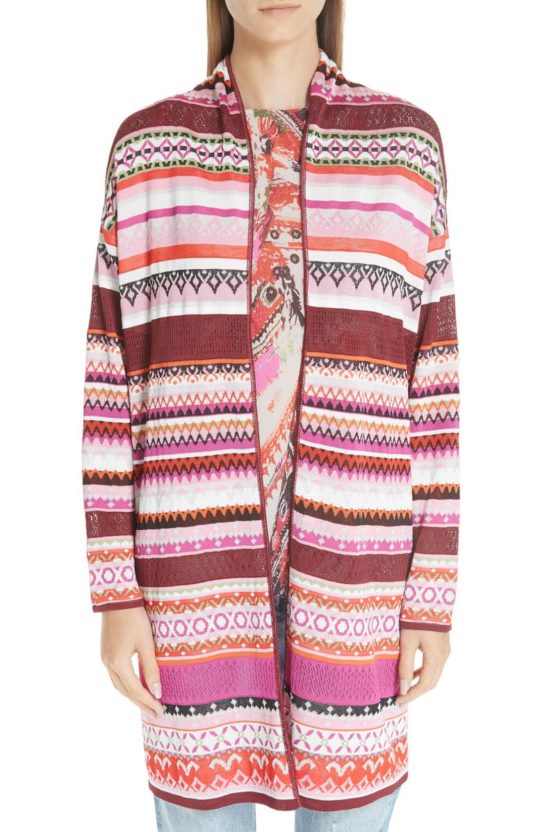 Fuzzi Knit Shawl Collar Cardigan, Main, color, 