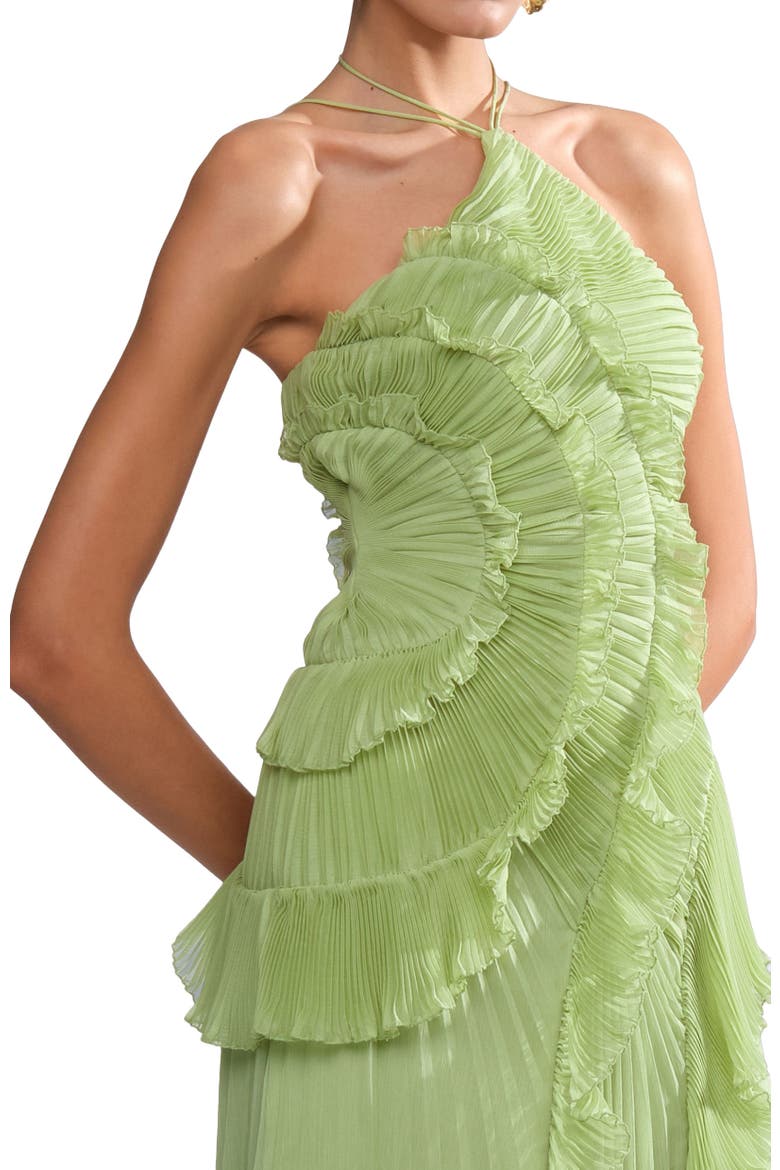 Lorelie halter gown, Alternate, color, Stem