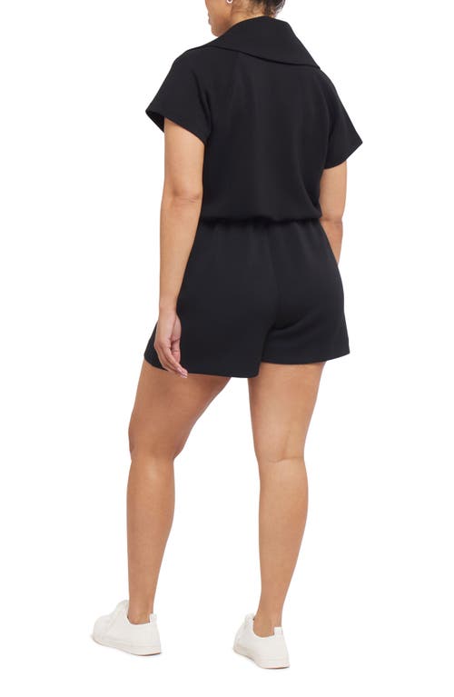 Spanx Half Zip Romper