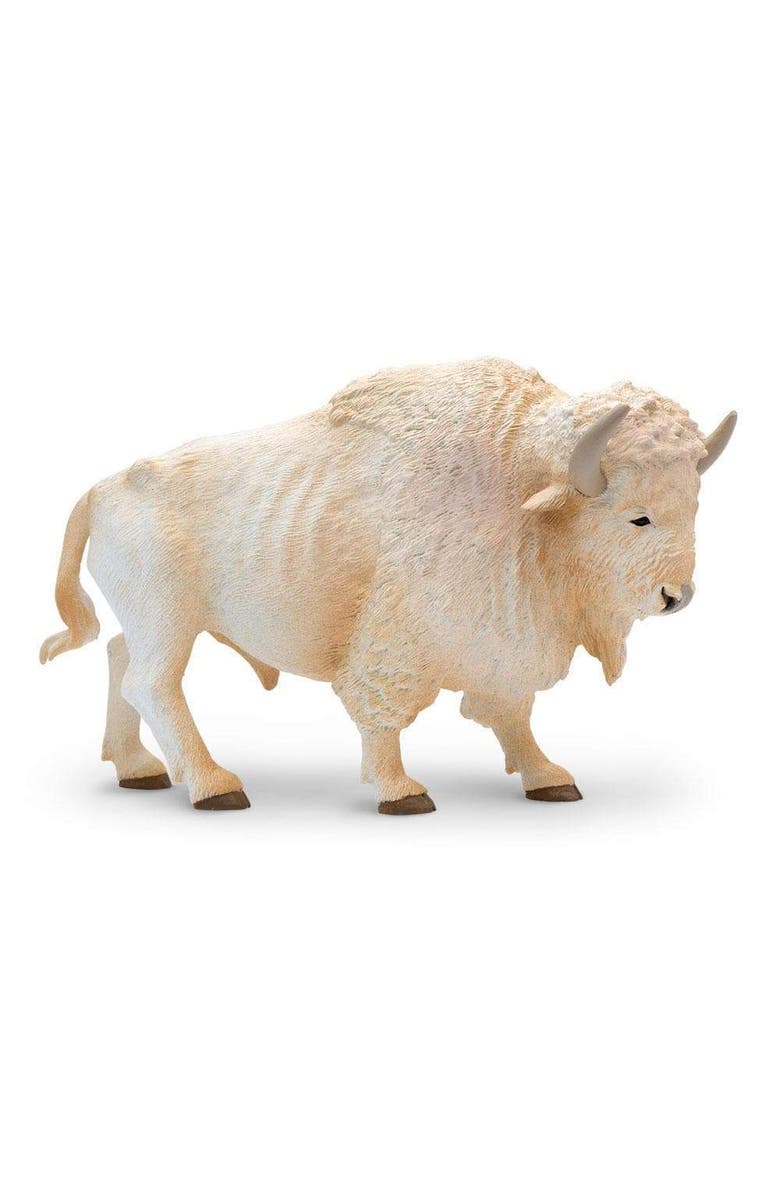 Safari Ltd. White Buffalo Kids Toy Figure, Main, color, NO COLOR