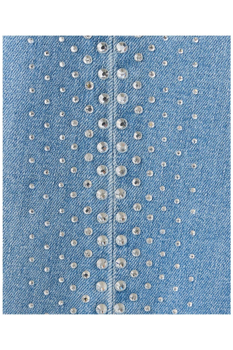 Sparkly Wide Leg Jeans, Alternate, color, MEDIUM BLUE