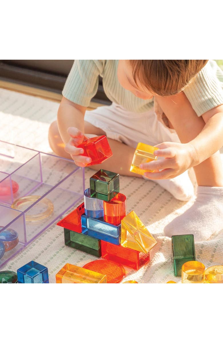 Kaplan Early Learning Company Light and Color Toddler Loose Parts STEM Kit, Alternate, color, Multicolored