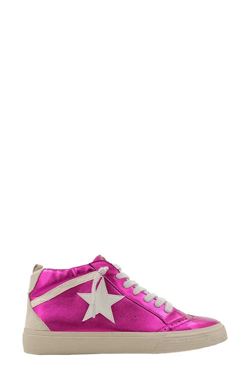 Shushop Paulina Low Top Sneaker In Bright Pink