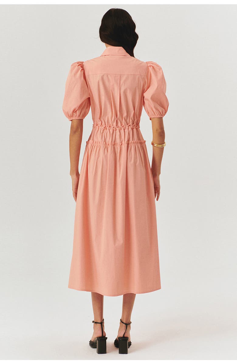 Exquise Kamryn Midi Dress, Alternate, color, Salmon