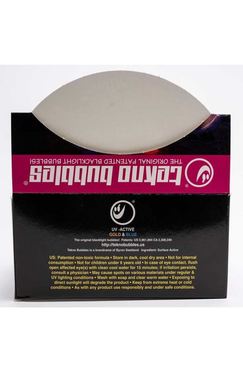 Atomic Bubbles Tekno Bubbles 12 Pack (6 Gold, 6 Blue) 4Oz Bottles, Alternate, color, Multicolored