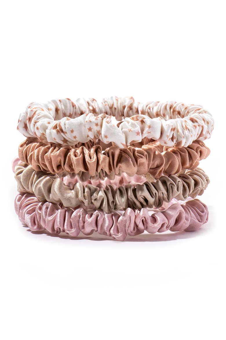 Pure Silk Skinny Hair Tie Nightlife Holiday Bauble (Limited Edition), Alternate, color, NO COLOR