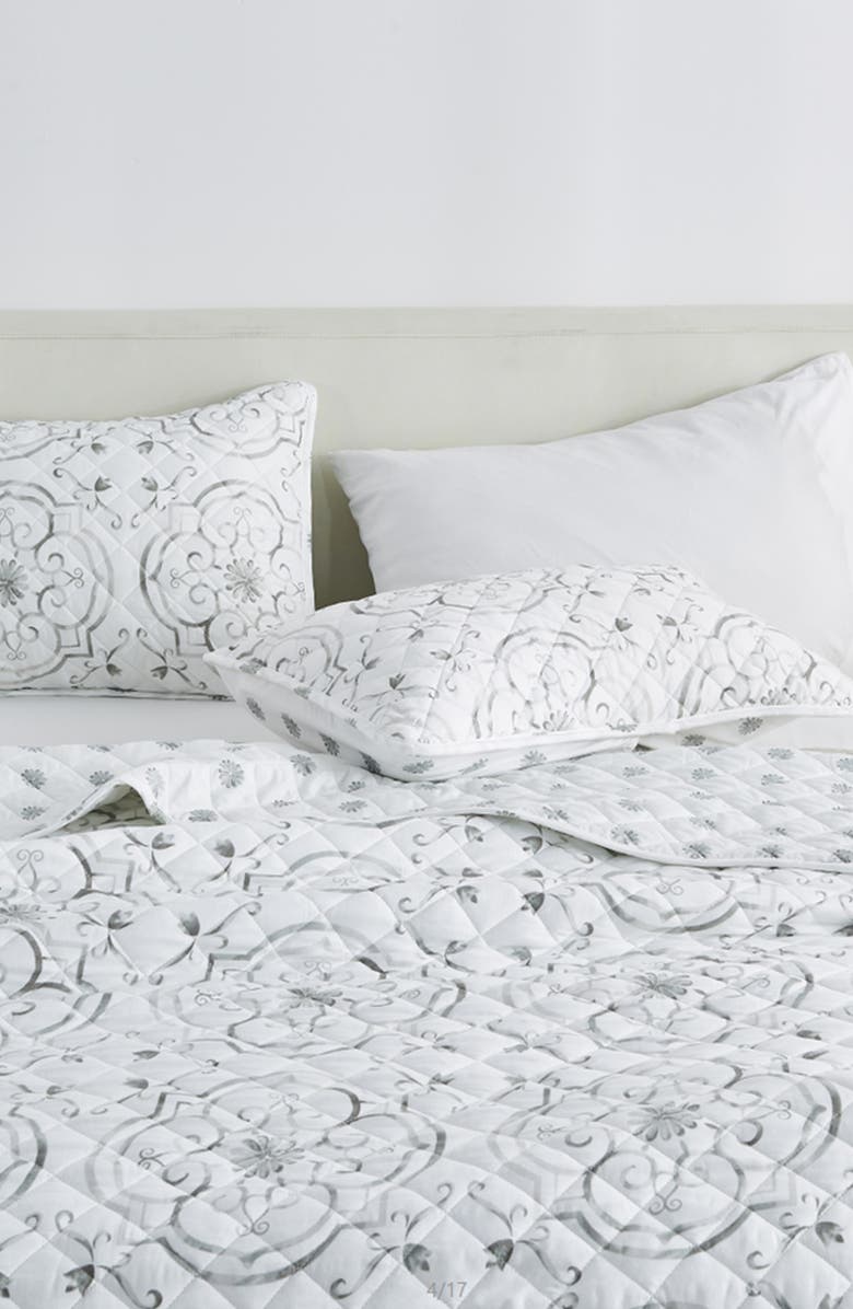 Woven & Weft Floral 3-Piece Quilt Set, Alternate, color, 