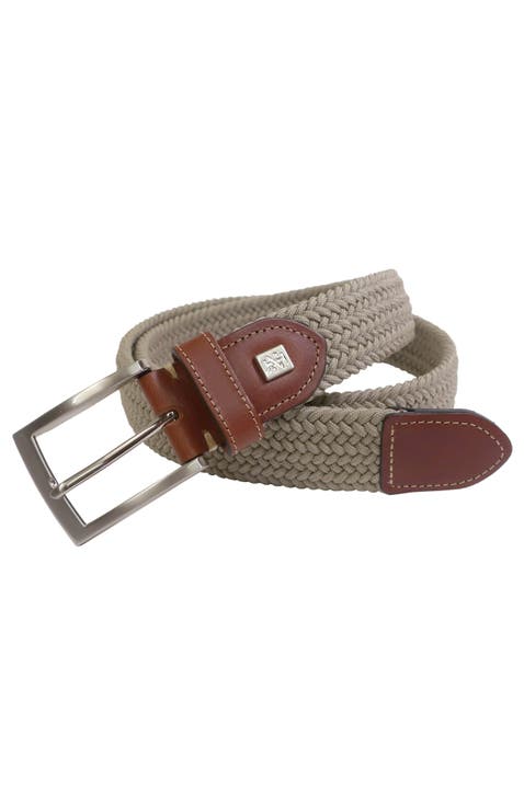 Stretch Braid with Full Grain Leather Tips