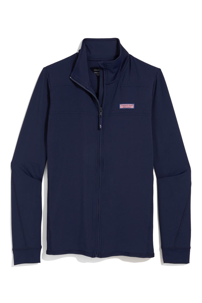 Sankaty Full-Zip Jacket, Alternate, color, NAUTICAL NAVY