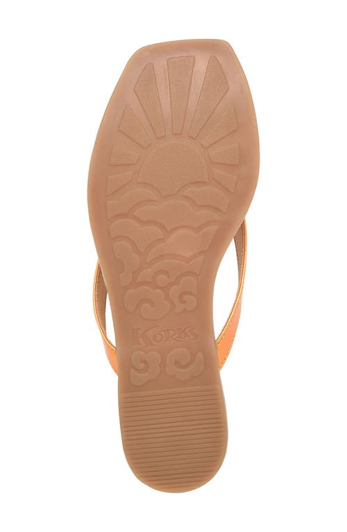 Korks Winnie Flip Flop In Orange