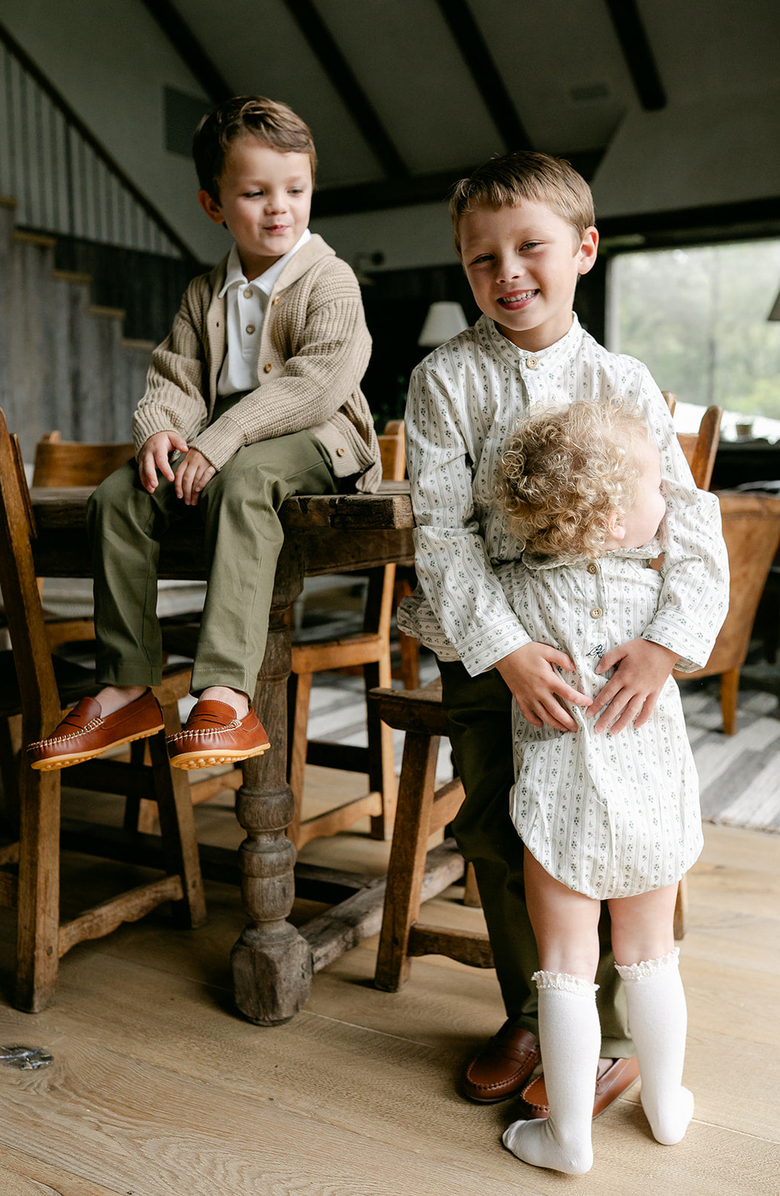 Little Paper Kids Arthur Long Sleeve Shirt, Alternate, color, Country Floral