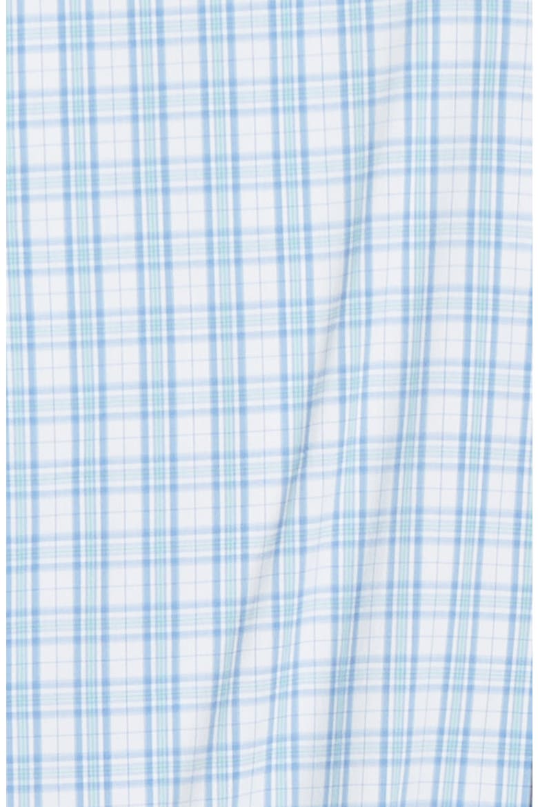 Portofino Tartan Performance Sport Shirt, Alternate, color, VESSEL
