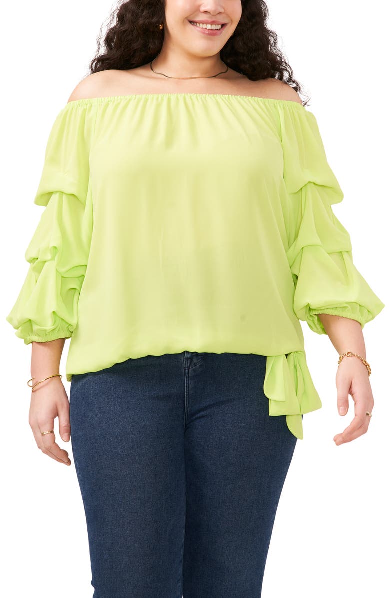 Vince Camuto Off the Shoulder Blouse, Main, color, 