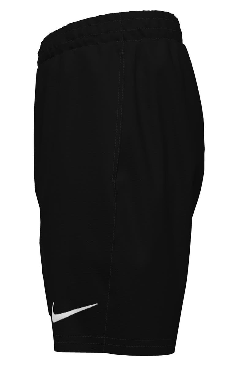 Nike Kids' 6-Inch Volley Swim Trunks, Alternate, color, Black