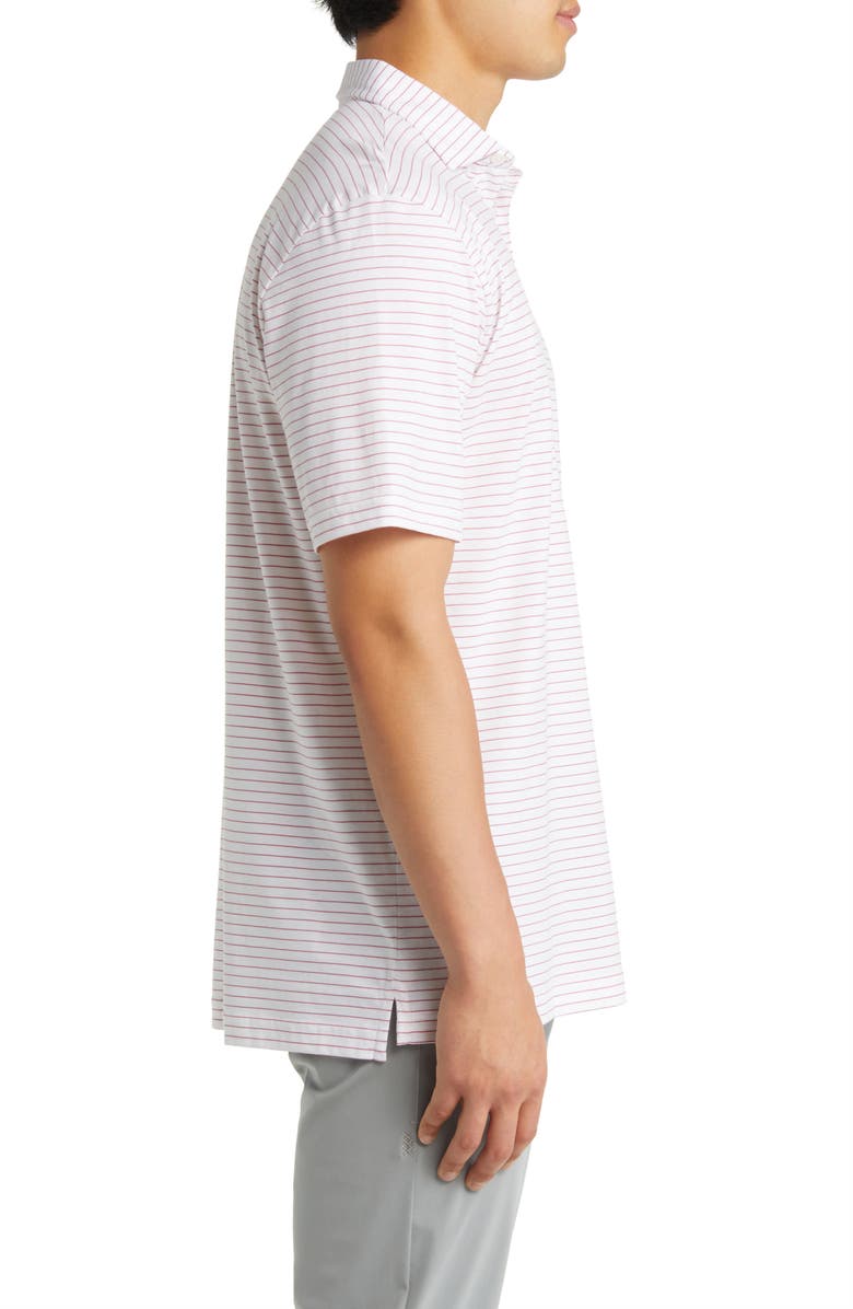 Peter Millar Pilot Mill Cedar Stripe Polo, Alternate, color, 