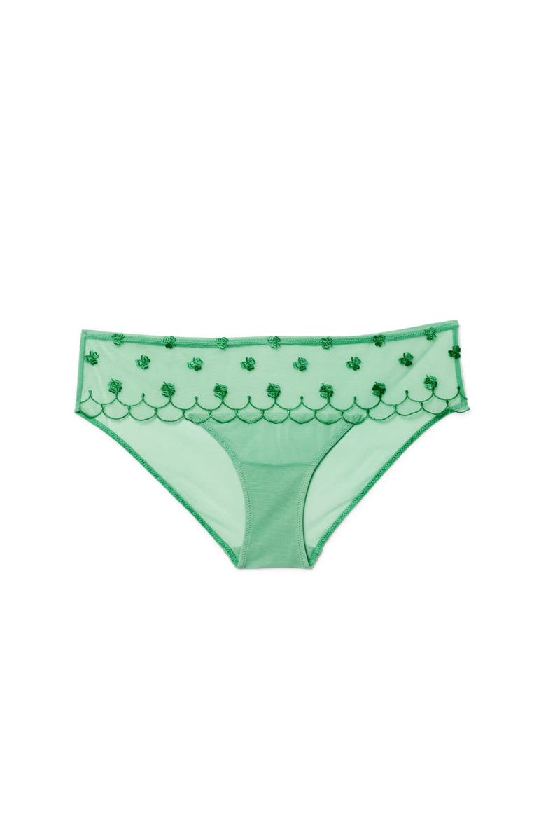 Adore Me Bettie Hipster Panties, Main, color, Medium Green