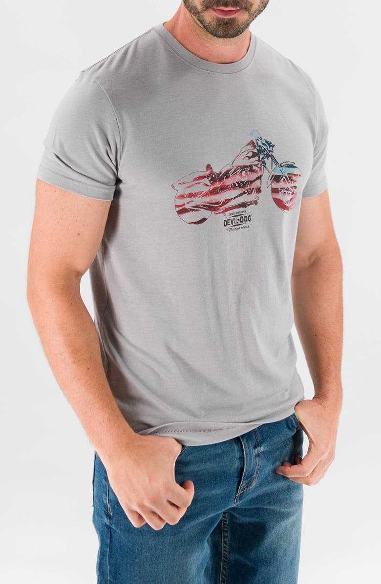 Devil-Dog Dungarees Easy Rider Graphic T-Shirt, Alternate, color,