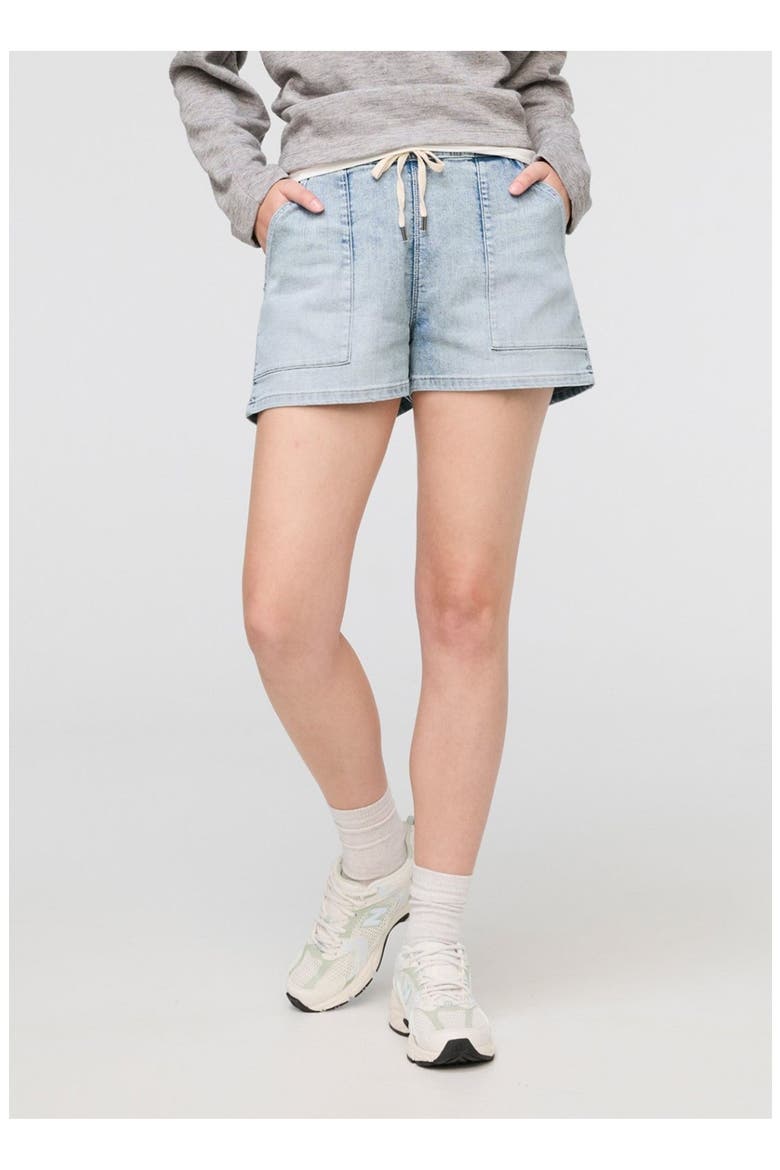 Performance Denim Harbour Short, Alternate, color, Coastal