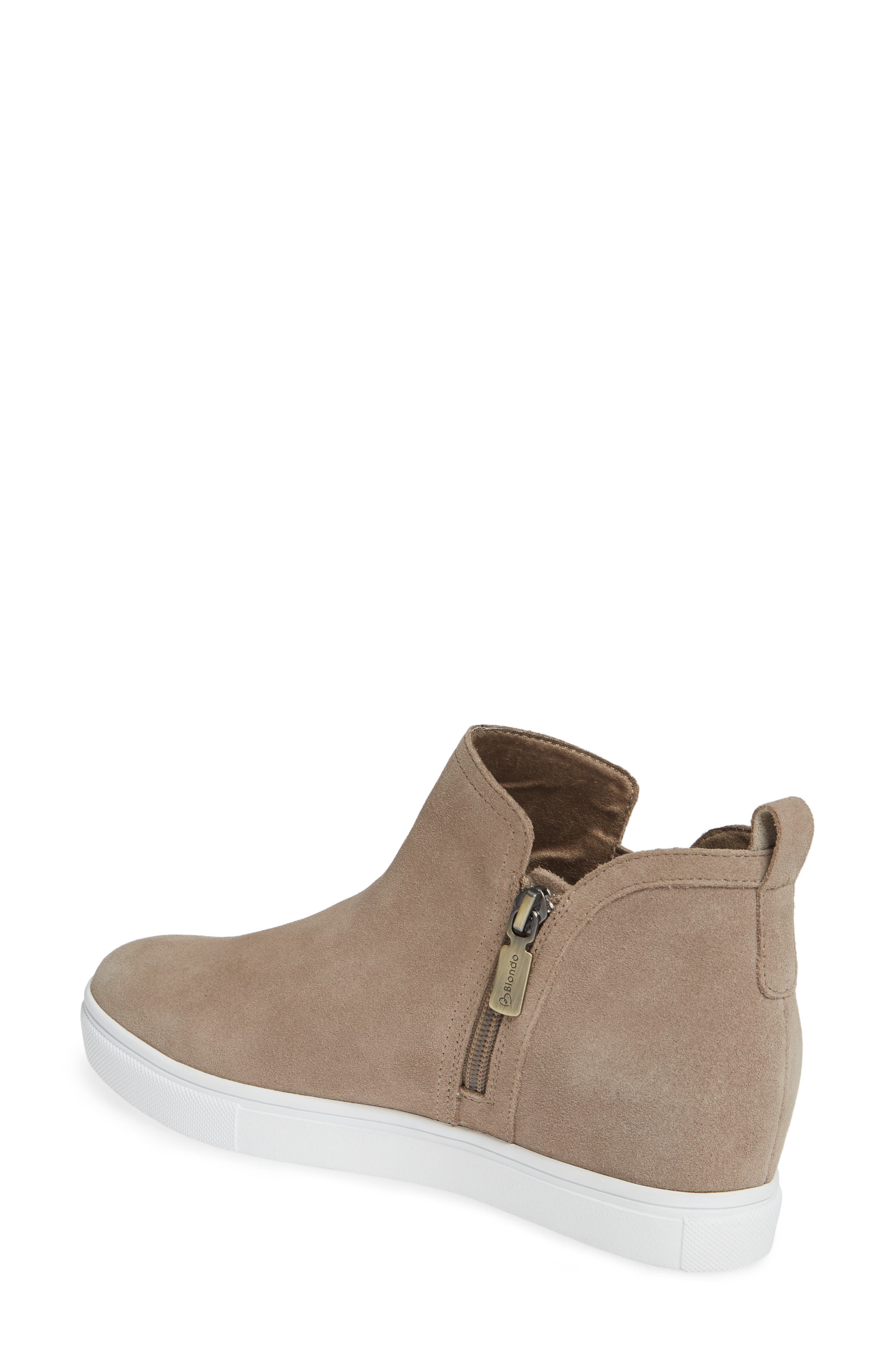 Blondo Georgette Waterproof Hidden Wedge Sneaker, Alternate, color, 