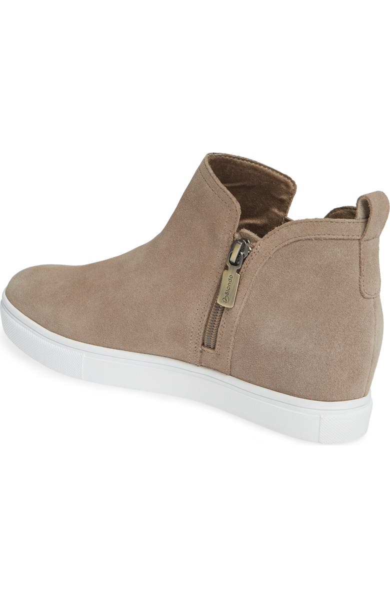 Blondo Georgette Waterproof Hidden Wedge Sneaker, Alternate, color,