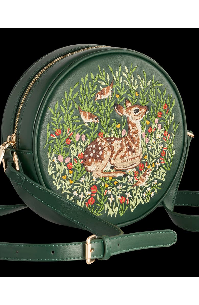 Fable England Fable Chloe Fawn Circle Bag, Alternate, color, Green