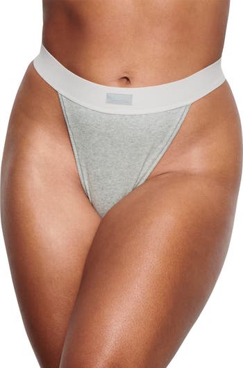 【SKIMS】COTTON RIB THONG▲Tバック▲ソング▲ランジェリー SKIMS Stretch Cotton Rib Thong | Nordstrom