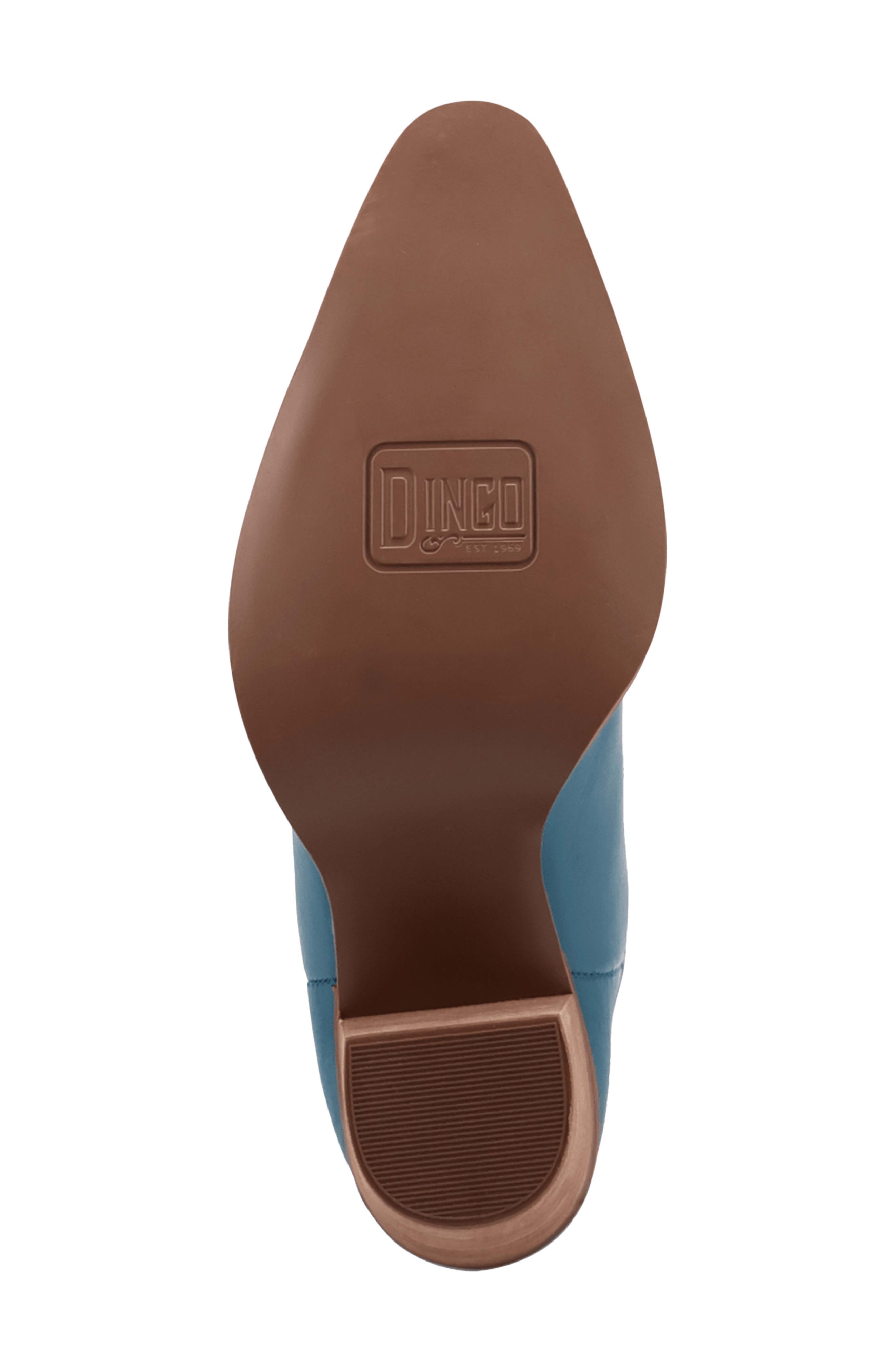 Miss Daisy Knee High Western Boot, Alternate, color, BLUE