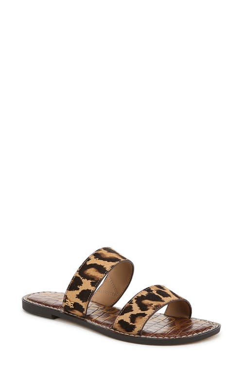 Shop Sam Edelman Gala Slide Sandal In Cyprus Tan Multi
