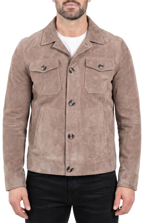 Suede Leather Jacket