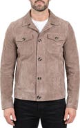 Maceoo Suede Leather Jacket