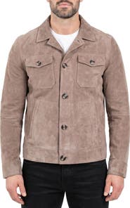 Maceoo Suede Leather Jacket